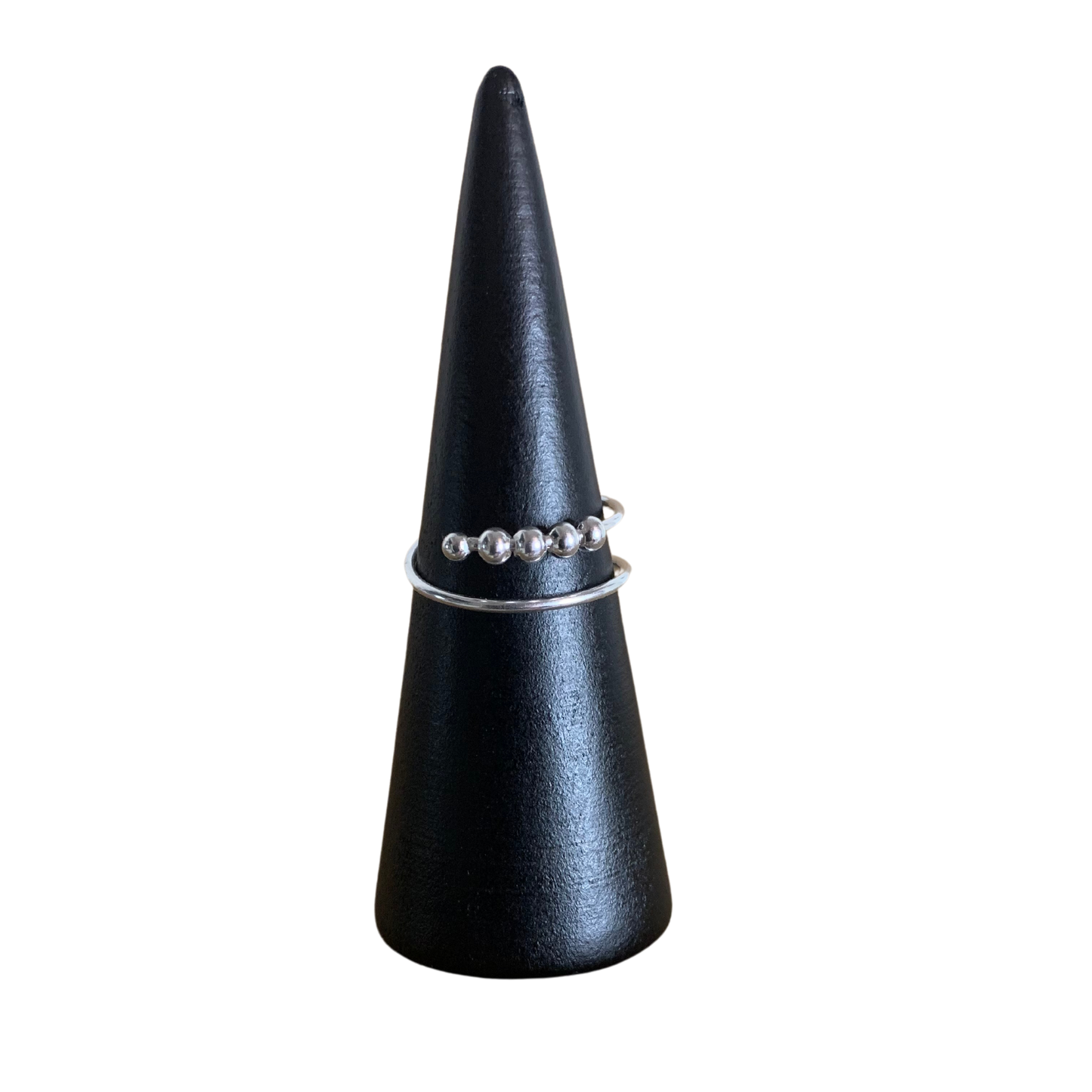 Dainty 4 Bead Anxiety Ring